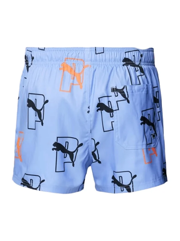 Print Cat Logo Short Shorts