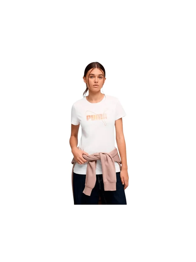 Ess Logo Lab Metallic Tee