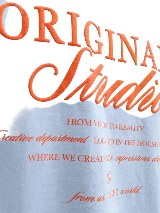 Jornorrebro Typo Tee Ss Crew Neck Noos