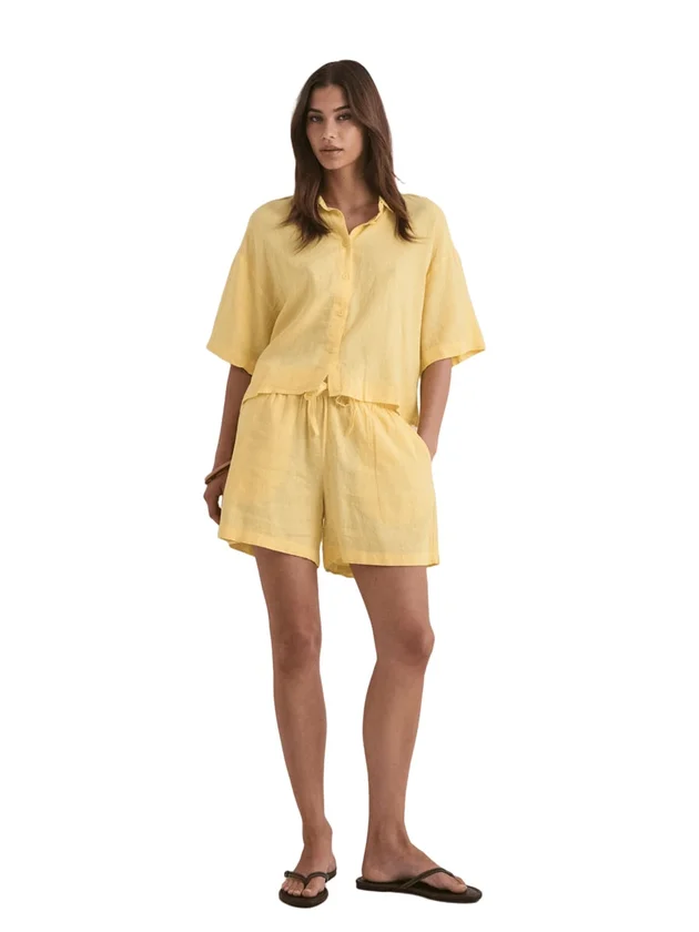 VMLINN 2/4 Short Shirt Wvn Noos