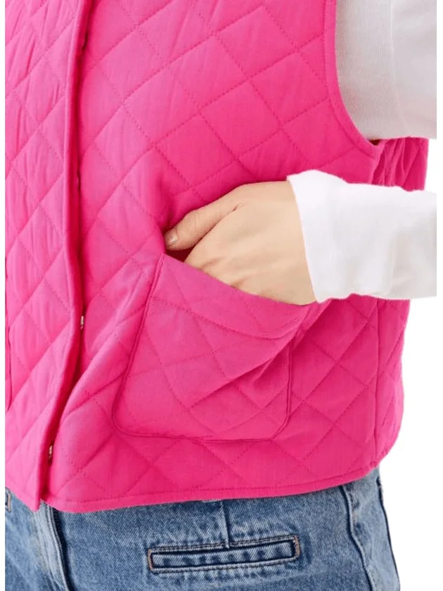 Pcsaria Short Quilt Vest