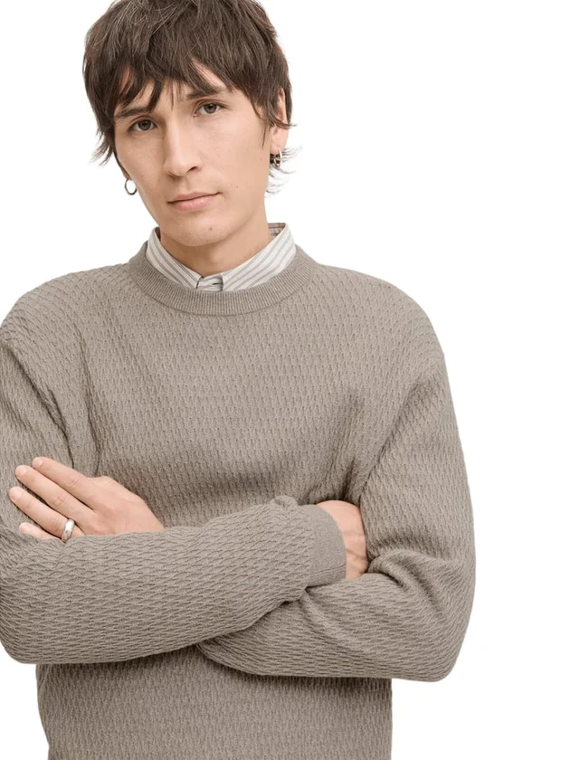 Blareagan Knit Crew Neck