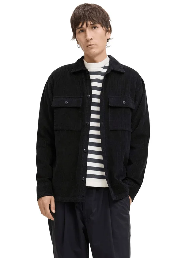 Jjeperfect Corduroy Overshirt LS SN