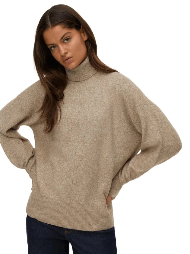 Offy LS Roll Neck Pullover Noos