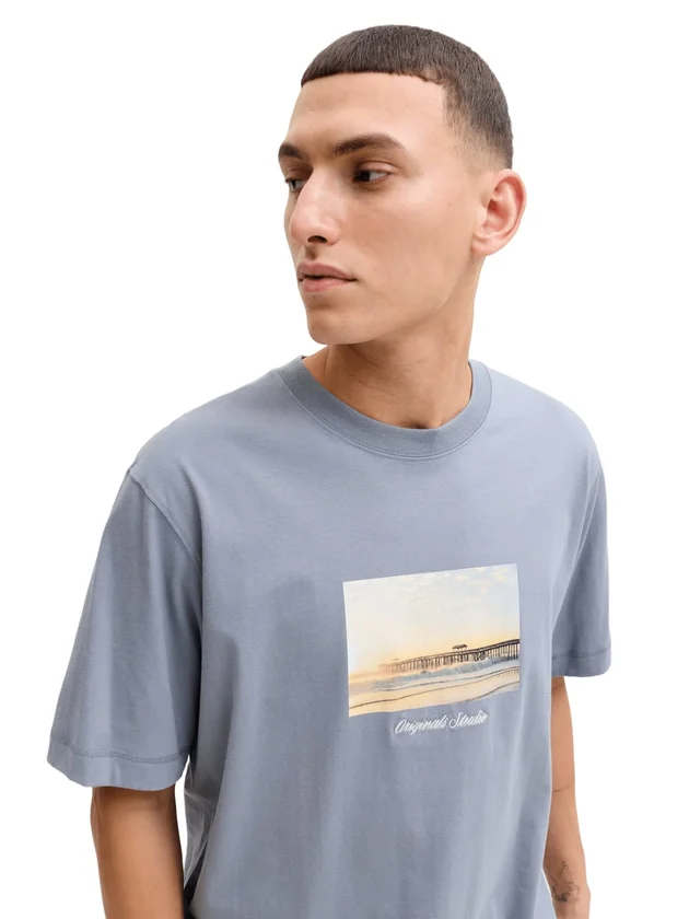 Jornorrebro Photo Tee Ss Crew Neck Ln