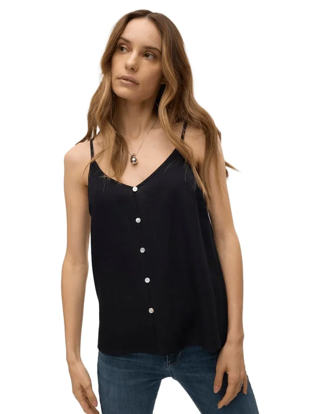 Lin Singlet Top Wvn Ga Boo