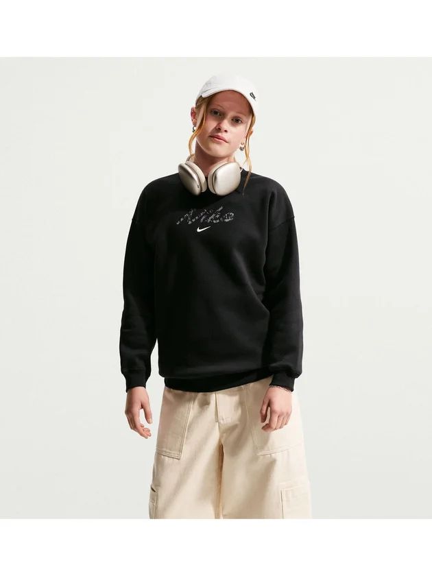 G Nsw Studio Flc Ovrszd Crw Aop