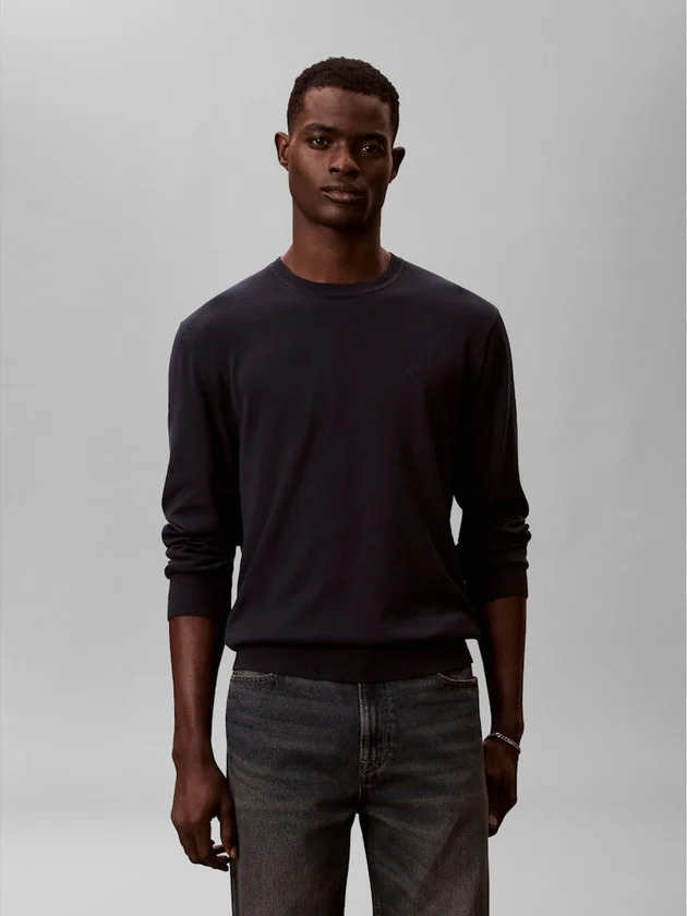 Ls Supima Cotton Crew 14gg