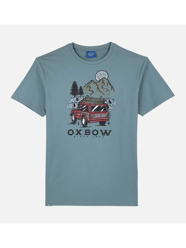 Tee Shirt Manches Courtes Graphiqu