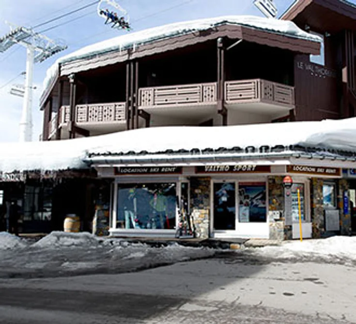 Extérieur du magasin SPORT 2000 VAL THORENS AUDACIUS SHOP