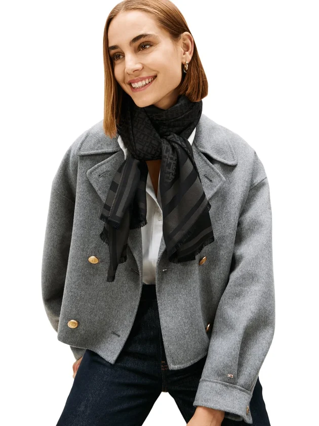 Monogram Tonal Scarf