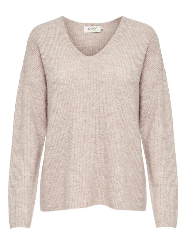 Camilla V Neck L S Pullover Knt Noos