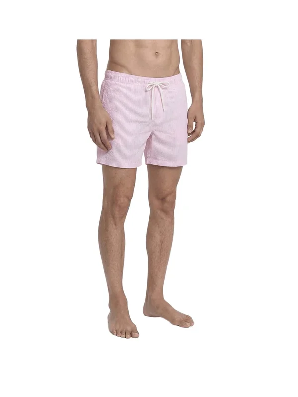 Ocean Seersucker Swim Shorts Ln
