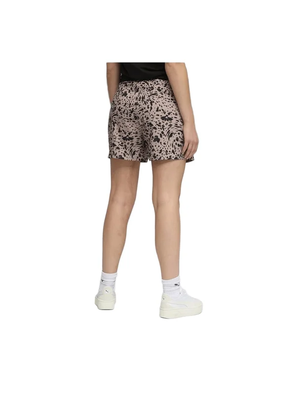 Ess Graphic Animal High Rise Aop Woven Shorts