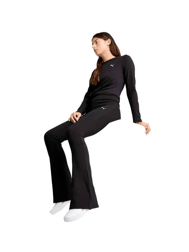 Ess High Waist Flared Leggings
