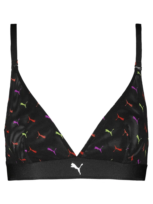 Printed Mesh Triangle Top 1P