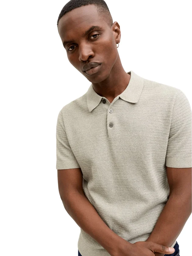Bluriley Knit Polo Ss Sn