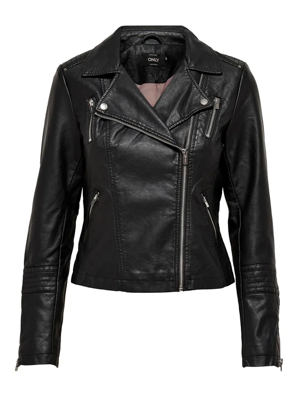 Gemma Faux Leather Biker OTW Noos