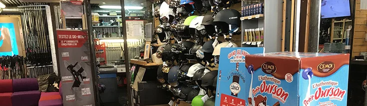 Intérieur du magasin SPORT 2000 VAL D'ISERE ESKIADOR