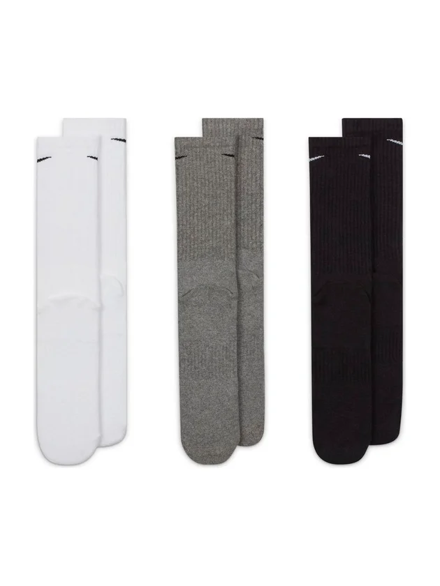 Everyday Cushioned Crew Socks 3 Pairs