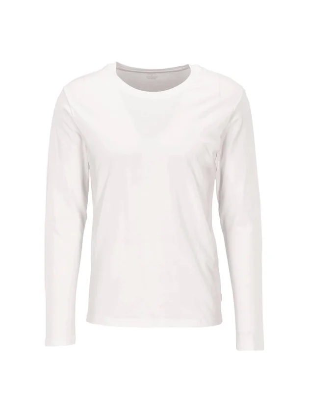 Organic Basic Tee LS O Neck Noos