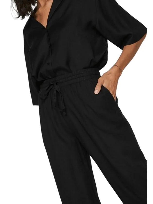 Vmmenny Hw Wide Pants Wvn Boo