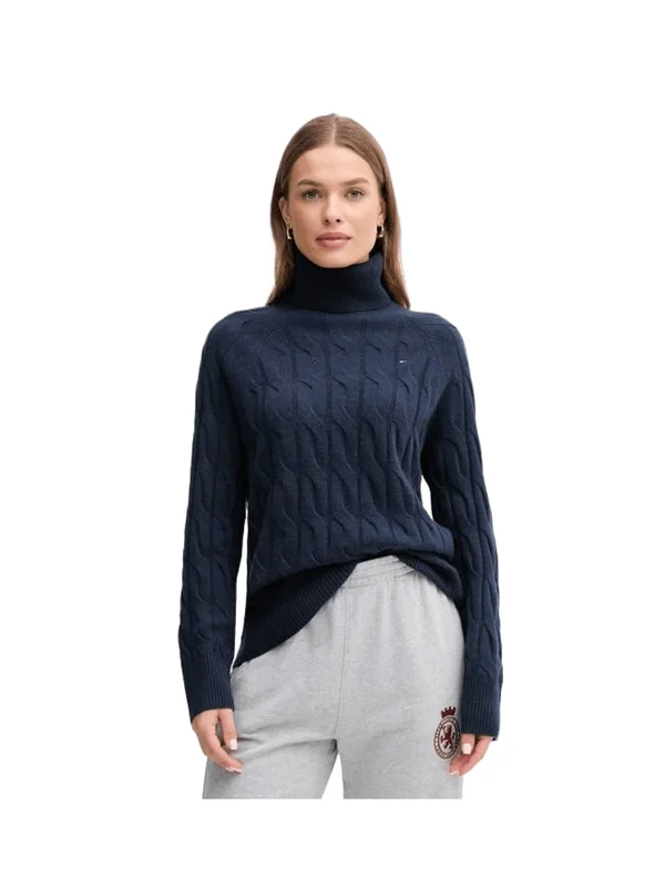 Soft Wool Cable Roll Nk LS Swt