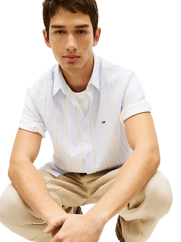 Reg Seersuckr Ptrn Shirt Ext