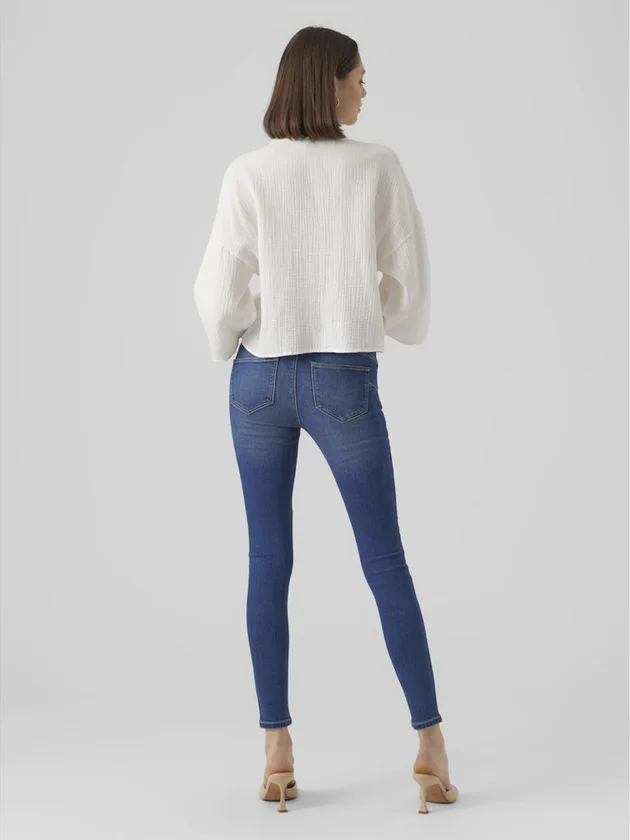 Natali Crop Shirt Wvn Noos