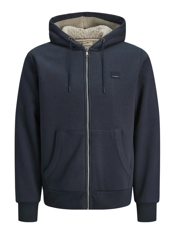 Jprblumason Teddy Sweat Zip Ln