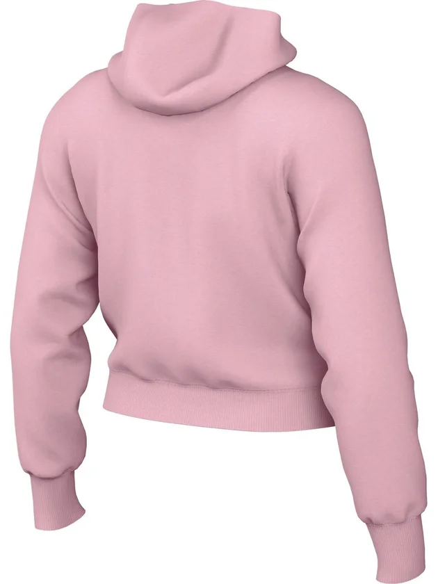 Club Ft Crop Hoodie Hbr