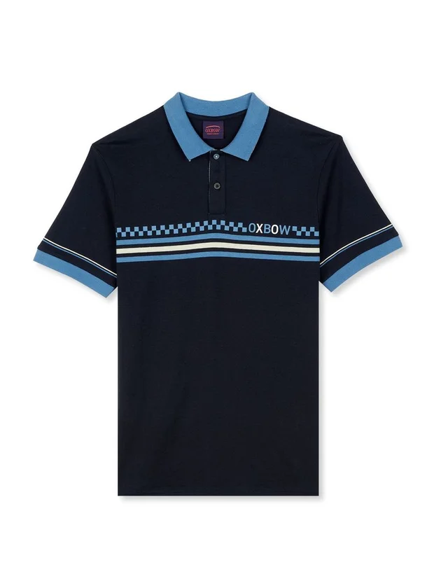 Polo Manches Courtes Graphique