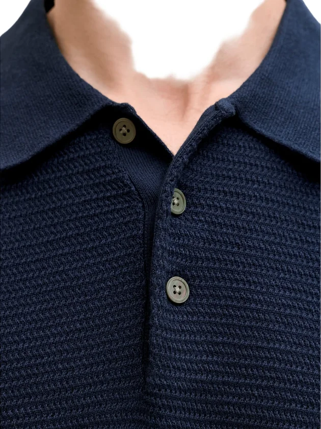 Bluriley Knit Polo Ss Sn