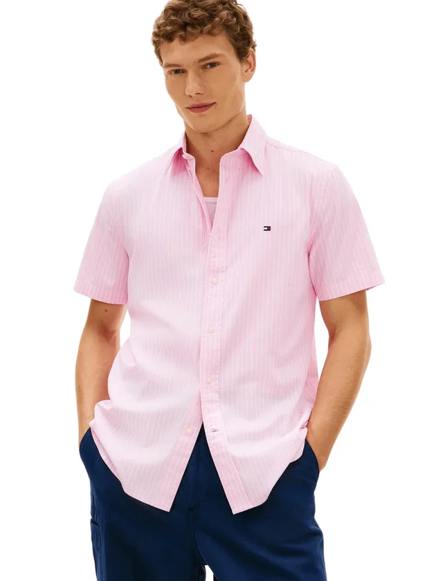Flex Poplin Stp Ss Shirt