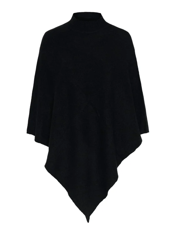 Fortuna High Neck Poncho Noos