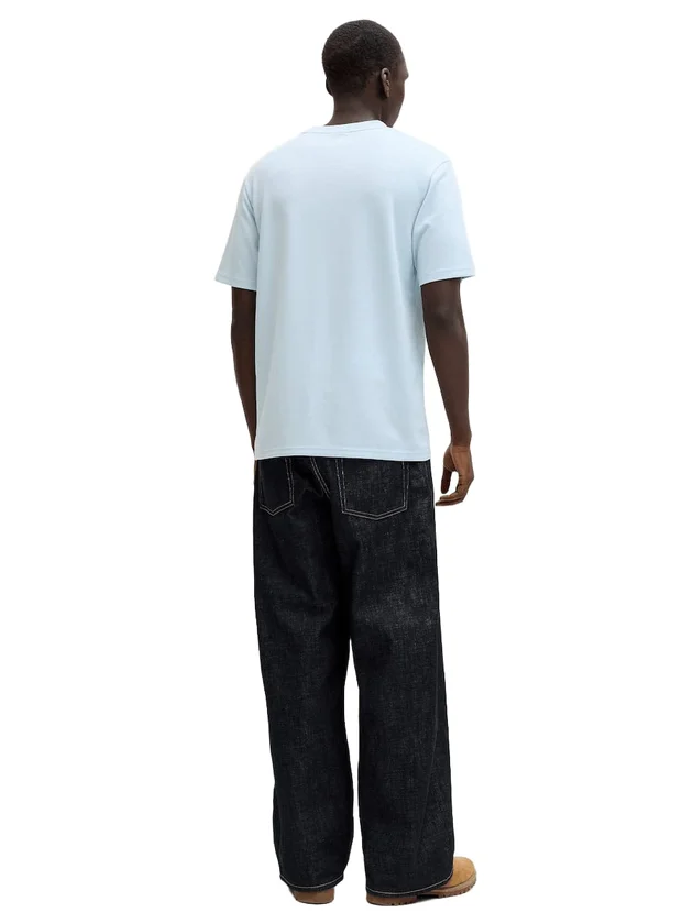 Jcofusion Jj Branding Tee Ss Crew N