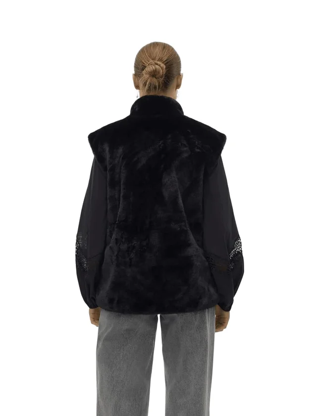 Faux Fur Waistcoat
