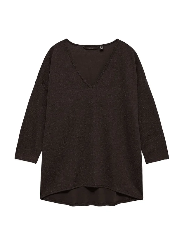 3 4 V Neck Top Lx