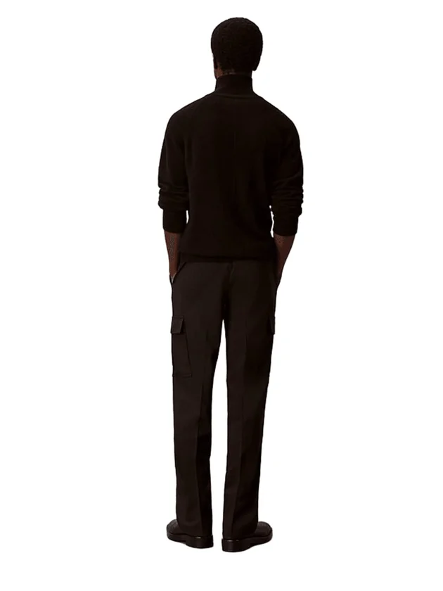 Straight Bengaline Cargo Pants