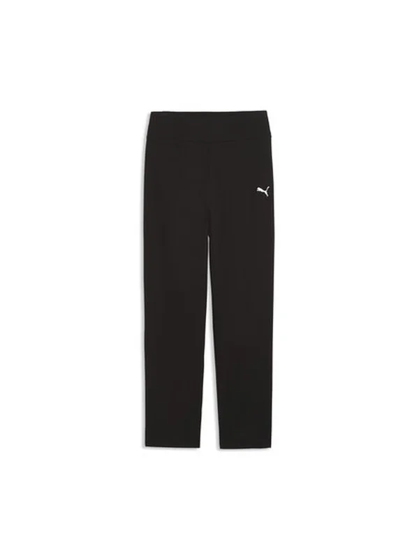Ess Elevated High Waist Straight Leg Rib Pants