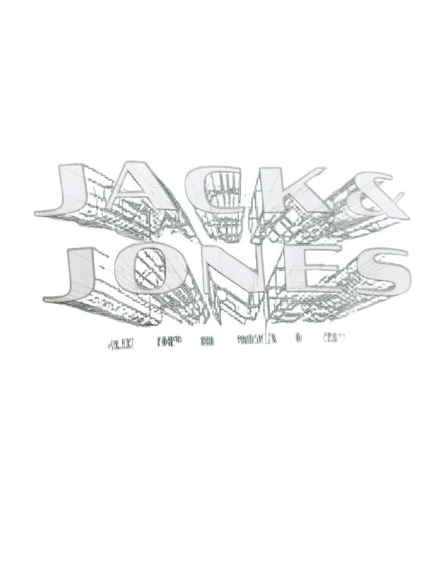 Jcofusion Jj Branding Tee Ss Crew N