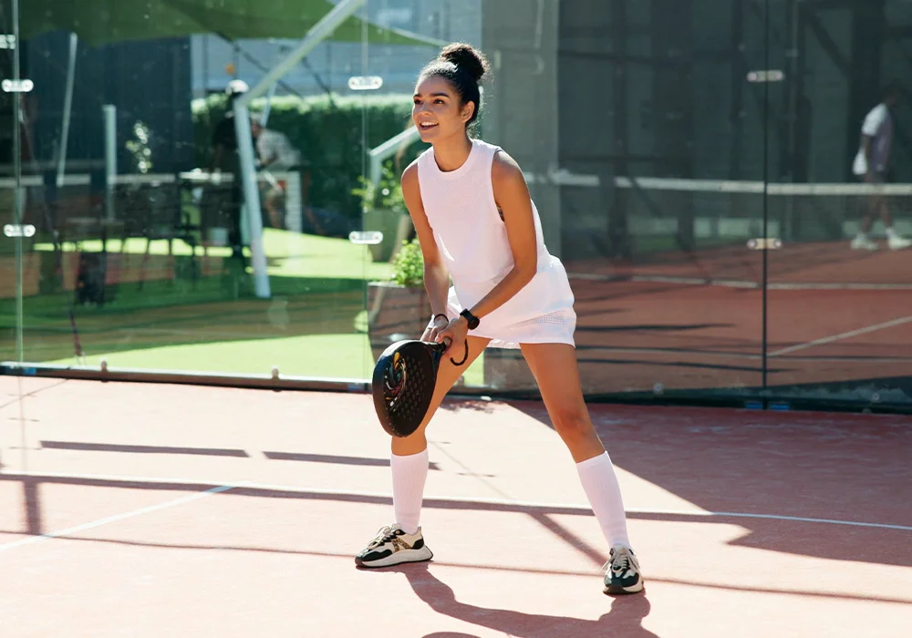 Joueuse de padel