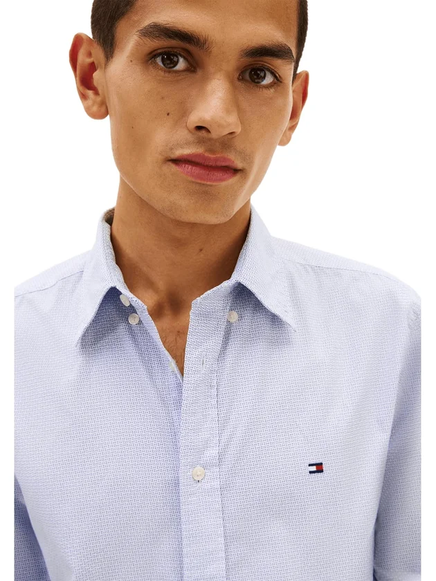 Flex Poplin Fake Solid RF Shirt