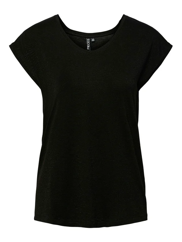 Pcbillo Tee Lurex Stripes