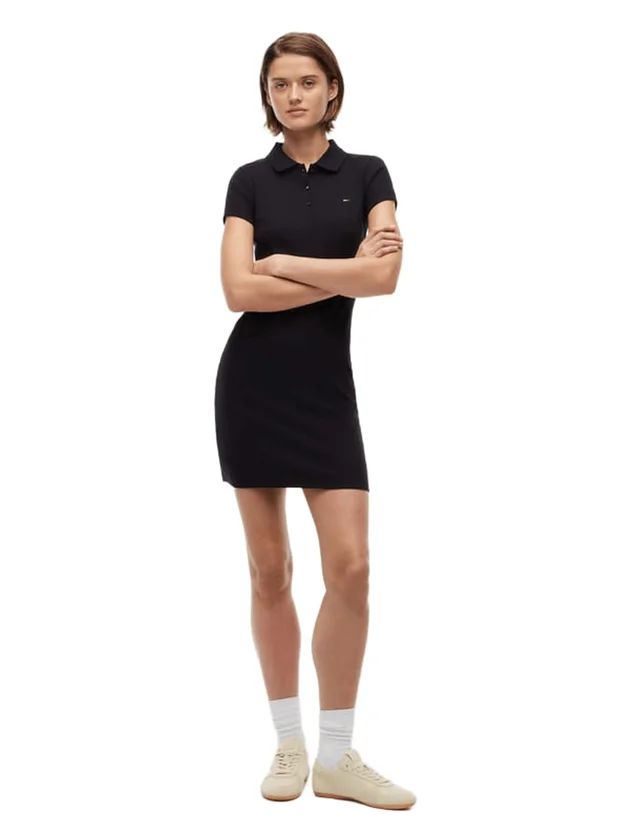 Rib Bodycon Polo