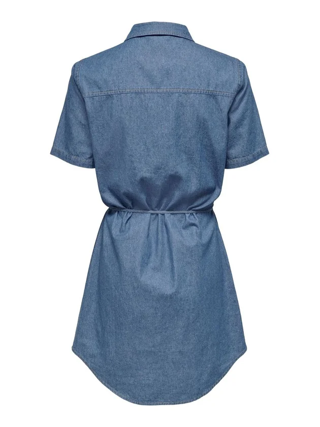 Onljenna Ss Belt Dnm Dress