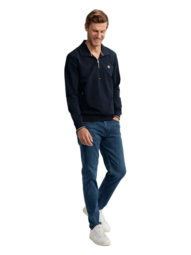 Tricolore Sweat Zip