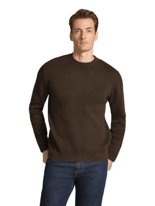 Milano Stitch Knit Crew Neck Sn