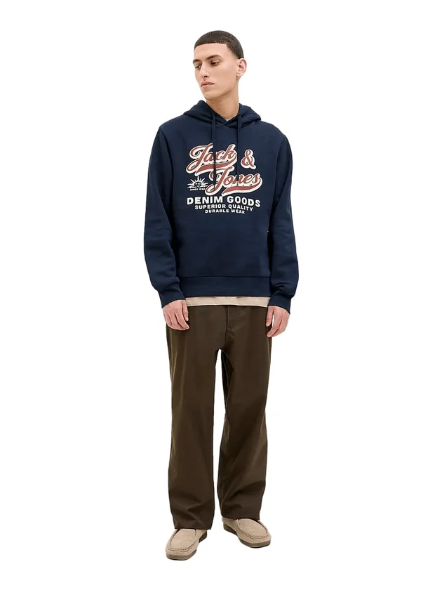 JJElogo Sweat Hood 2 Col 25 26 Noos