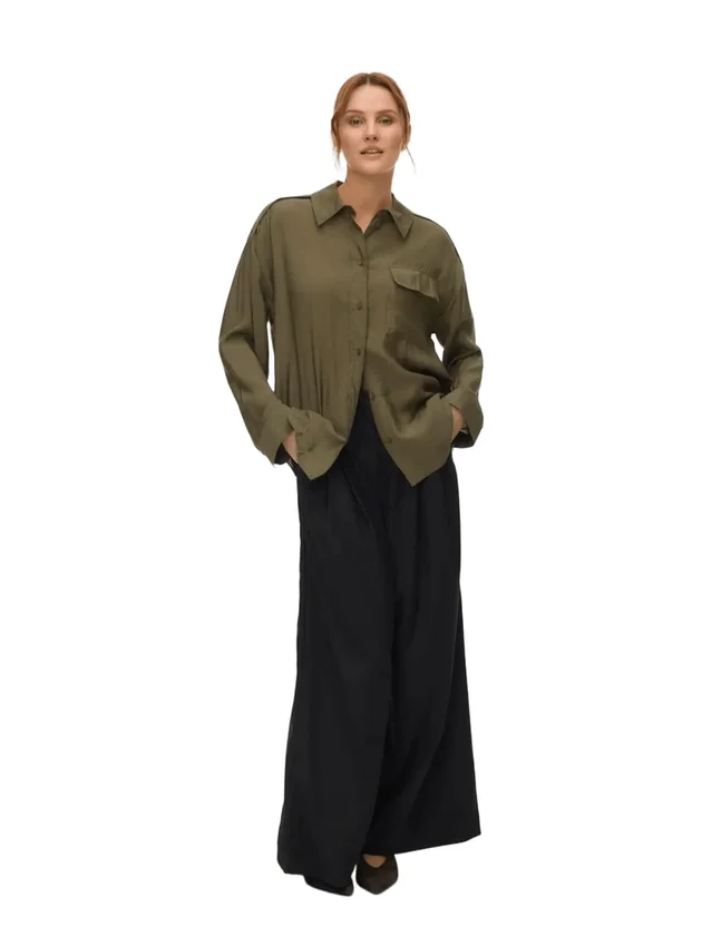 Debby Uma Ls Shirt Wvn Ga